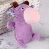 Factory direct sales of pet sounding, teething, durable, plush sleeping cat and dog toys, corn fluff, duck and cow details Picture